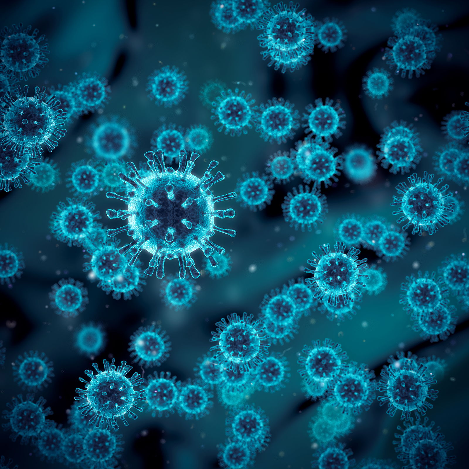 Combat viral outbreaks with a surface science approach